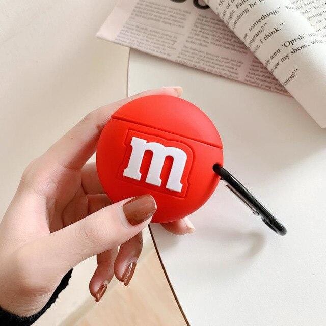Chocolate M&M Beans AirPods Case
